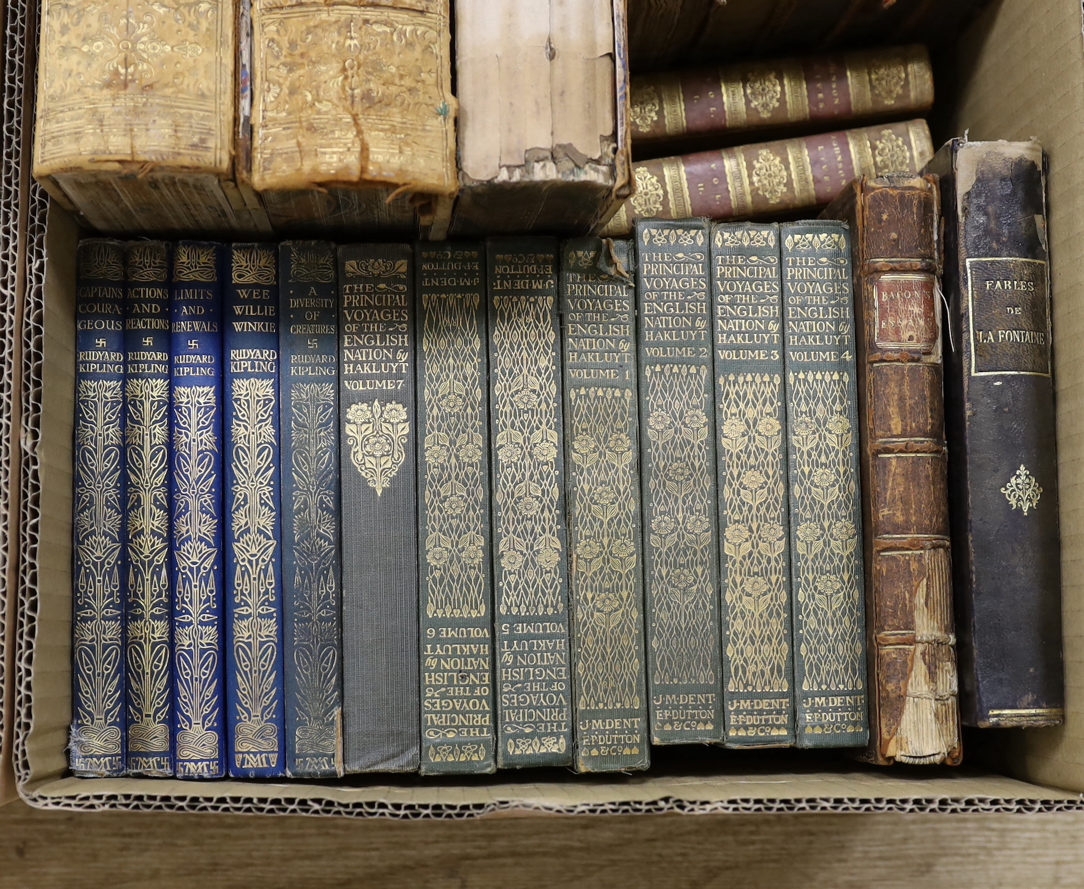 A collection of mixed bindings